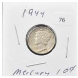 1944 MERCURY SILVER DIME