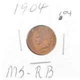 1904 INDIAN HEAD PENNY