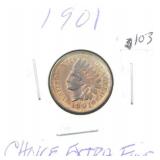 1901 INDIAN HEAD PENNY