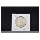 1963 FRANKLING SILVER HALF DOLLAR