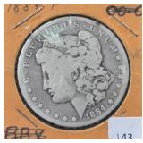 1884 MORGAN SILVER DOLLAR