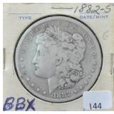 1882-S MORGAN SILVER DOLLAR