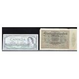 500,000 MARK NOTE AND $1 CANADA NOTE