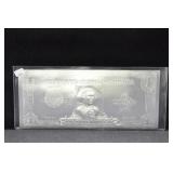 2000 - $1 SILVER FOIL SILVER CERTIFICATE