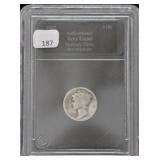 1917 MERCURY DIME - VG