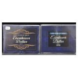 FIRST AND LAST YEAR EISENHOWER DOLLAR - 1971 AND