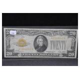 1928 - $20 GOLD CERTIFICATE
