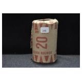 ROLL OF 20 - 1990 ONE TROY OUNCE SILVER ROUNDS
