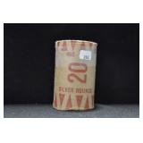 ROLL OF 20 - ONE OUNCE SILVER ROUNDS