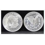ROLL OF 20 - ONE OUNCE SILVER ROUNDS