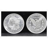 ROLL OF 20 - ONE OUNCE SILVER ROUNDS
