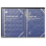 2 LINCOLN HEAD CENT BOOKS - BOTH ARE BOOK #2 START