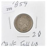 1859 INDIAN HEAD PENNY