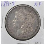1881-S MORGAN SILVER DOLLAR