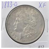 1883-O MORGAN SILVER DOLLAR