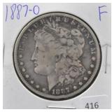 1887-O MORGAN SILVER DOLLAR