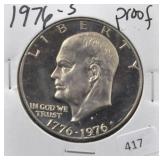 1976-S PROOF EISENHOWER DOLLAR