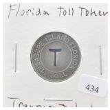 FLORIDA TOLL TOKEN - TREASURE ISLAND