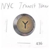 NEW YORK CITY TRANSIT TOKEN