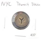 NEW YORK CITY TRANSIT TOKEN