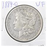 1889-O MORGAN SILVER DOLLAR