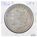 1902-O MORGAN SILVER DOLLAR