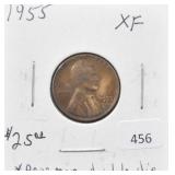 1955 WHEAT PENNY - POOR MAN DOUBLE DIE