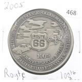 2005 ROUTE 66 - 100TH ANNIVERSARY MEDAL