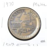 1970 MAINE 150TH ANNIVERSARY MEDAL