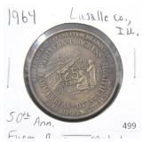 1964 LAJOLLE COUNTY, IL 50TH ANN. FARM BUREAU