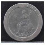 1979 GREAT BRITAIN "CARTWHEEL" KING GEORGE III -