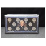 FIRST TEN JEFFERSON NICKEL SET