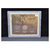 100 YEAR OLD COIN COLLECTION