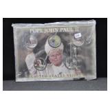 POPE JOHN PAUL II U.S. VISIT COLORIZED COINS
