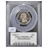 2000-S MASSACHUSETTS STATE QUARTER