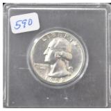 1958 SILVER WASHINGTON QUARTER