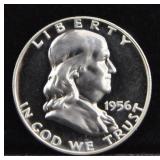 1956 FRANKLIN PROOF HALF DOLLAR