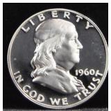 1960 FRANKLIN PROOF HALF DOLLAR
