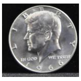 1966 KENNEDY HALF DOLLAR - SMS