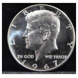 1967 KENNEDY HALF DOLLAR - SMS