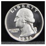 1956 PROOF WASHINGTON QUARTER