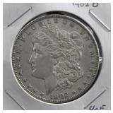 1902-O MORGAN SILVER DOLLAR