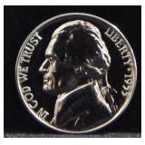 1955 PROOF JEFFERSON NICKEL