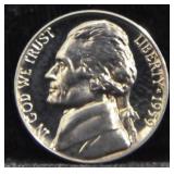 1959 PROOF JEFFERSON NICKEL