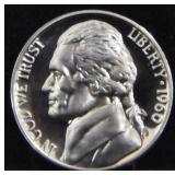 1960 PROOF JEFFERSON NICKEL