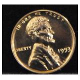 1953 PROOF LINCOLN CENT