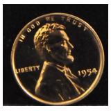 1954 PROOF LINCOLN CENT