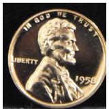 1958 PROOF LINCOLN CENT