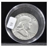 1962 FRANLKIN HALF DOLLAR