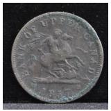 1857 BANK OF UPPER CANADA TOKEN